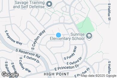 Map image of the property - 19471 E Navarro Dr