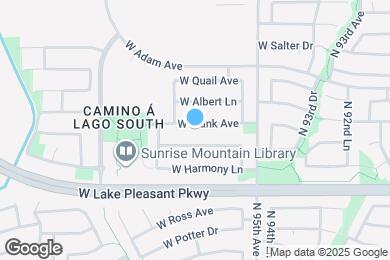 Map image of the property - 9567 W Frank Ave