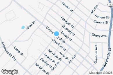 Map image of the property - 310 University Ave