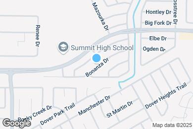 Map image of the property - 1019 Bonanza Dr