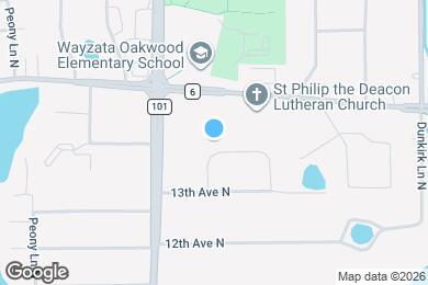 Map image of the property - 17230 14th Ave N