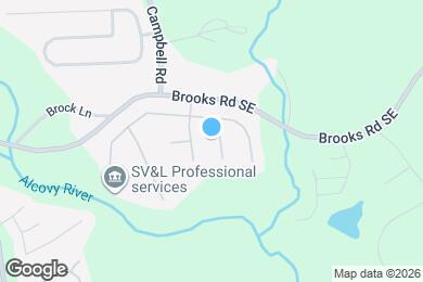 Map image of the property - 1023 Cassina Ct SE