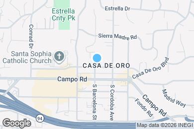 Map image of the property - 9948 San Juan St