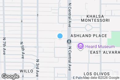 Map image of the property - 17 W Vernon Ave