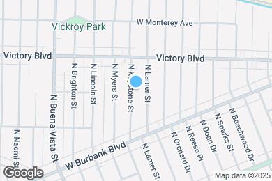 Map image of the property - 1302 N Keystone St