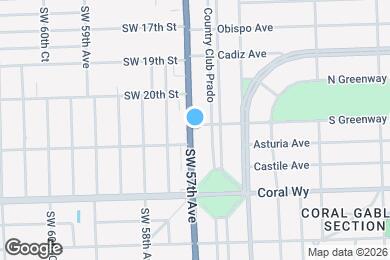 Map image of the property - 1550 S Greenway Dr