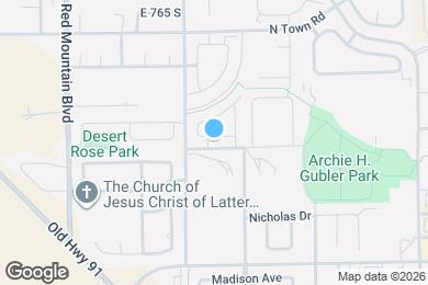 Map image of the property - 3947 Bella Vista Dr