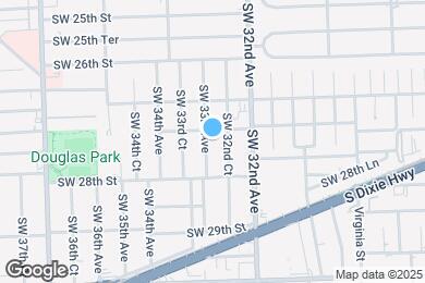 Map image of the property - 2761 SW 33rd Ave