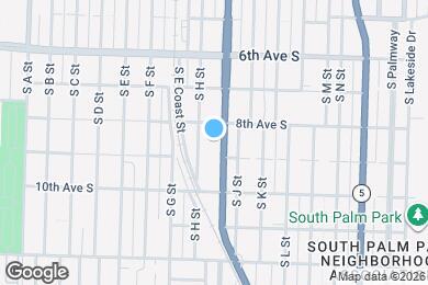 Map image of the property - Madison Terrace I