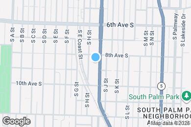 Map image of the property - Madison Terrace