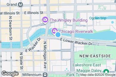 Map image of the property - 141 W Wacker Dr