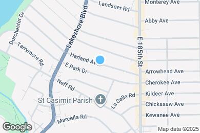 Map image of the property - 18108 Harland Ave