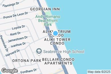 Map image of the property - 901 S Atlantic Ave
