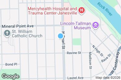 Map image of the property - 441 N Pearl St