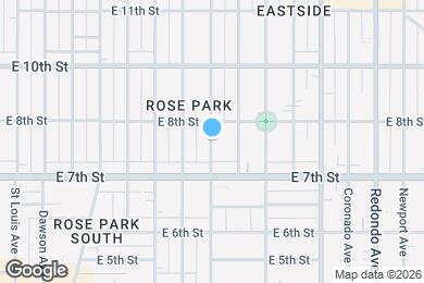 Map image of the property - 766 Temple Ave