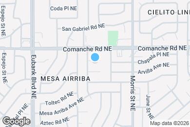 Map image of the property - 10108 Chapala Ct NE