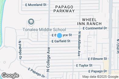Map image of the property - 338 E Garfield St