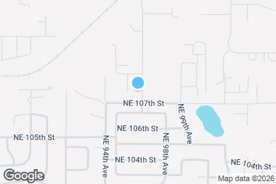 Map image of the property - 10714 NE 97th Ave