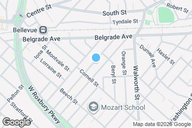 Map image of the property - 68 Aldrich St