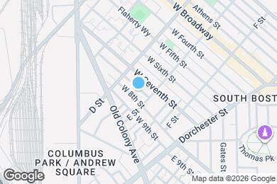 Map image of the property - 85 Baxter St