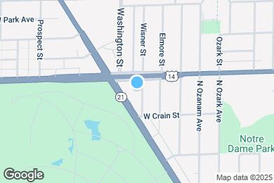 Map image of the property - 8734 Wisner St