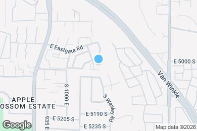 Map image of the property - 5019 S Beaverbrook Ln