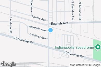 Map image of the property - 531 S Arlington Ave