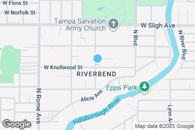 Map image of the property - 1117 W Knollwood St