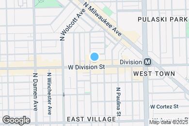 Map image of the property - 1754 W Division St