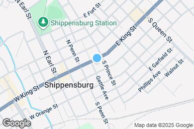 Map image of the property - 132 E King St