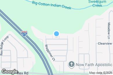 Map image of the property - 3344 Waggoner Trail