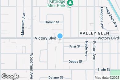 Map image of the property - 13512 Victory Blvd