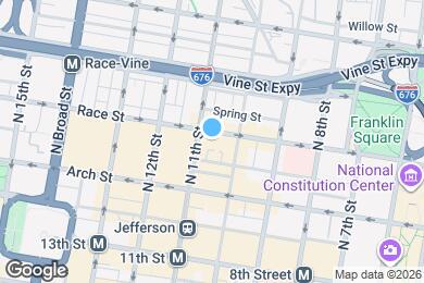 Map image of the property - 1024 Race St