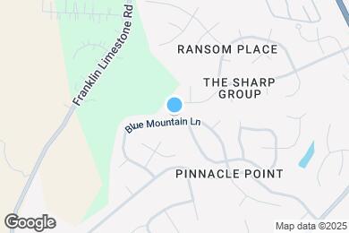 Map image of the property - 1004 Blue Mountain Ln