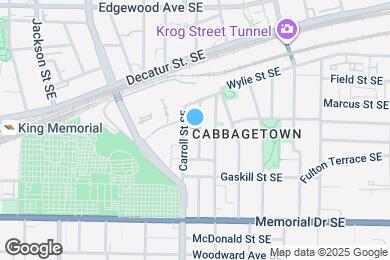 Map image of the property - 167 Savannah St SE