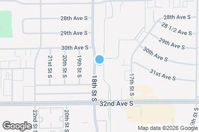 Map image of the property - 3028 18th St S