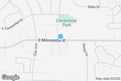 Map image of the property - 873 E Minnesota St