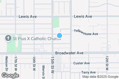 Map image of the property - 1433 Wyoming Ave