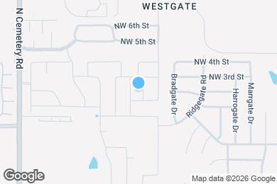 Map image of the property - 409 Haven St