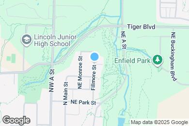 Map image of the property - 1238 Fillmore St