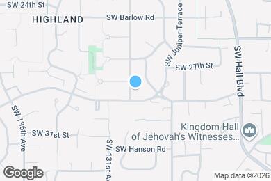 Map image of the property - 7300 SW 130th Ave