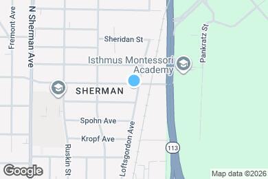 Map image of the property - 1718 Loftsgordon Ave