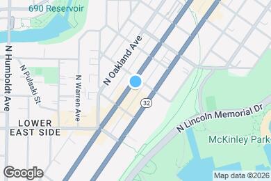 Map image of the property - 1840 N Farwell Ave