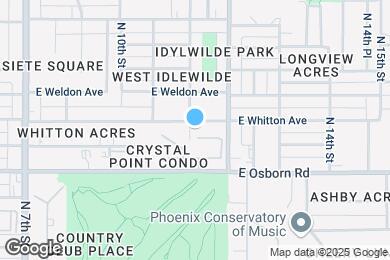 Map image of the property - 1101 E Whitton Ave