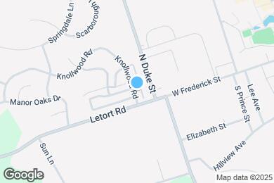 Map image of the property - 408 Knollwood Rd