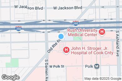 Map image of the property - 1912 W Harrison St
