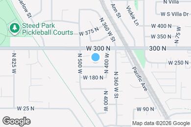 Map image of the property - 451 W 225 N
