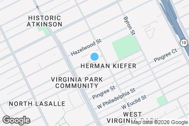 Map image of the property - 1639 Gladstone St