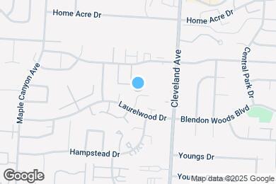Map image of the property - 6153 Laurelwood Ct