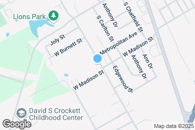 Map image of the property - 1007 S Hall St